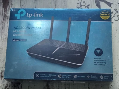 NEW TP-Link AC2300 Wireless WiFi Router | Powerful 1.8GHz Dual-Core 64-Bit CPU - Image 1 of 4