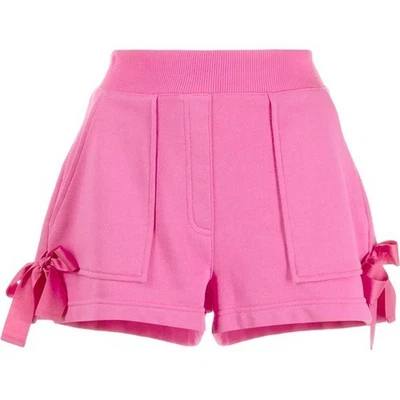 Pantalones Cortos Cinq a Sept Jay Lazo Embellecidos en Rosa Terry Sudadera Talla L Foto 1 de 4