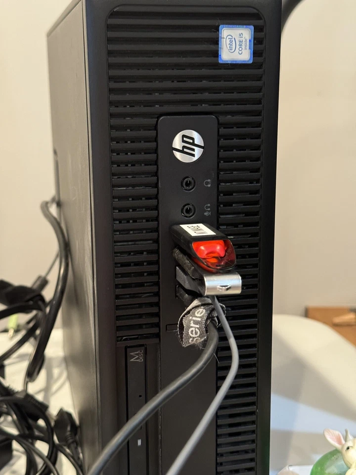 HP ProDesk 600 G2 SFF Intel i5-6500 8GB  1TB HDD No OS, Tested W Linux Free Ship - Image 1 of 2