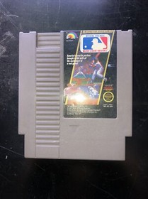 Major League Baseball MLB - Nintendo NES Game Authentic & Tested-cartridge only