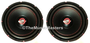 (2) 12" inch Home Stereo Sound Studio 8 Ohm WOOFER Subwoofer Speaker Bass Driver - Picture 1 of 10