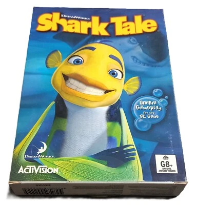 DreamWorks Shark Tale PC Game CD Rom 2004 Complete in Box - Image 1 of 3