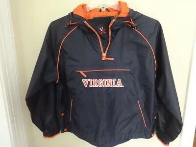 Vintage NCAA Virginia Cavaliers Jacket with Hood Youth Size Medium 10/12 - Image 1 of 4