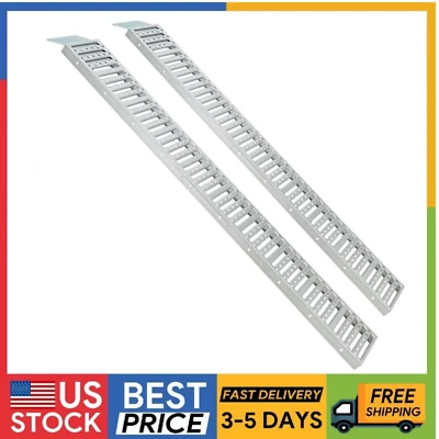 2pack 72" L x 9" W ATV Ramps for Loading Motorcycles, Bicycles Trailers Ramps - Image 1 of 4