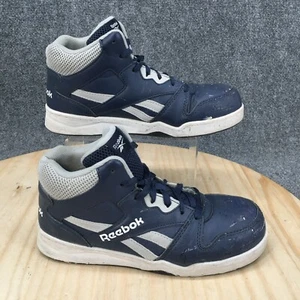 Zapatos Reebok para hombre 8 M Tenis de trabajo cuero azul con cordones RB4133 - Imagen 1 de 12