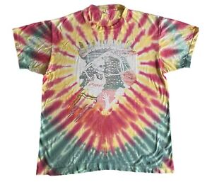 Vintage Grateful Dead 1992 Lithuania Olympics Basketball Tie Dye T Shirt XL