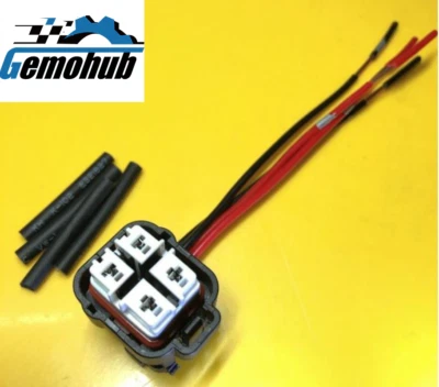 Genuine 4PINS Fuel Pump Wiring Connector Pigtail Harness Plug for Suzuki - Image 1 of 2