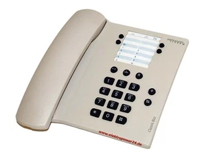 Con Cable Analógico Oficina Mesa Teléfono Swisscom B20 Gris / Idéntico Euroset - Zdjęcie 1 z 1