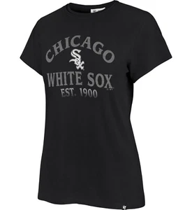 '47 MLB Chicago White Sox Black Fade Frankie Damen-T-Shirt neu Größe Large - Bild 1 von 9