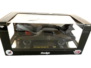 M2 Machines  1970 Dodge Challenger T/A 1:24 Diecast All Black Chase 1/750 - Picture 1 of 2