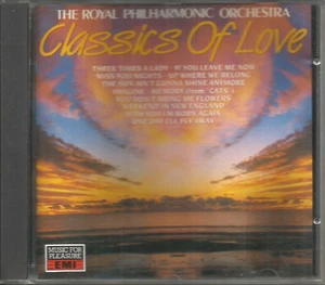 CLASSICS OF LOVE ~ ROYAL PHILHARMONIC ORCHESTRA ~ 12 TRACK MUSIC CD - Imagen 1 de 2