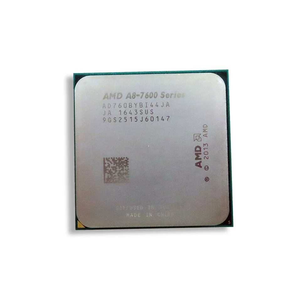AMD A8-7600 3.1GHz FM2 (4 Core) CPU - AD760BYBI44JA - Image 1 of 1