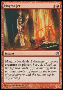 MTG: Magma Jet - Theros - Magic Card - Picture 1 of 2