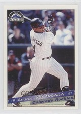 1997 Grandstand Colorado Rockies Police Andres Galarraga #14