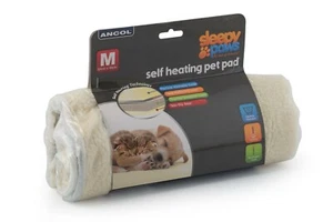 Ancol Self Heating Pad Dog Cat Puppy Kitten Sleepy Paws Pet Reflective Heat Bed - Picture 1 of 1