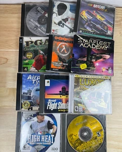 Lot Of 11 Vintage Windows PC Games - Picture 1 of 4