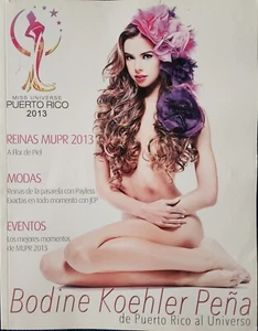 MISS UNIVERSE PUERTO RICO 2013 PROGRAM BOOK - Picture 1 of 6
