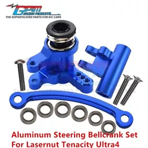 GPM Aluminum Steering Bellcrank Set For  Lasernut Tenacity Ultra 4 US RC Parts - Picture 1 of 11