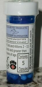 Expert Care Cat and Kitten Tapeworm Wormer - 2-11lbs or Over 11lbs 5 to 30 Caps