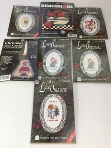 Lot of 7 Designs for The Needle Lace Brand New. - Picture 1 of 9