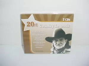20 #1 Country Legends (2 CD Set) - Picture 1 of 2