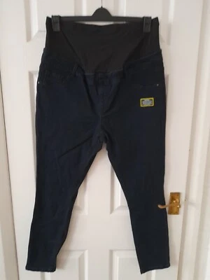 Dorothy Perkins Navy Blue Maternity Skinny Jeans UK Size 14/ EUR 42  - Image 1 of 4