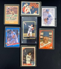 Nolan Ryan Lot Of 7 Mixed Cards ⚾️, With Ballstreet Card 1991