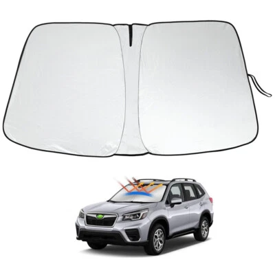 Parabrisas delantero para Subaru Forester 2015-2018 parasol ventana bloque UV protector Foto 1 de 4