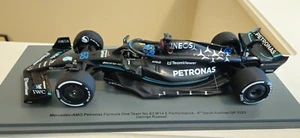 Spark 1/18 George Russell #63 Mercedes W14 4th Saudi Arabia 2023 GP (18S777) - Picture 1 of 6