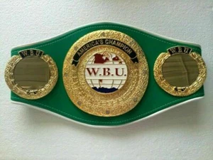 WBU World Boxing Union Championship Belts Boxing Belts adult Replica - Picture 1 of 3