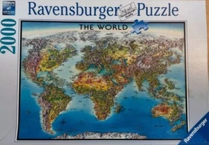Ravensburger Puzzle The World 2000 pieces 166831 98cm x 75cm 2014 29.5in x 38.5 - Picture 1 of 1