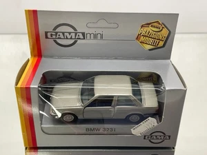 GAMA MINI 1166 BMW E30 323i COUPE 2dr -GREY MET. 1:43- GOOD IN BOX - Picture 1 of 7