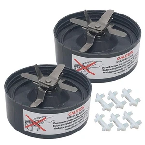 2pcs update parts of Cross Extractor Blade with rubber mat,with NutriBullet b - Picture 1 of 6