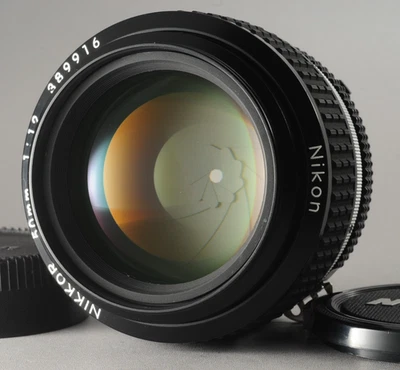 US Duty Paid SIC Mint Nikon NIKKOR 50mm F/1.2 Ai-S AIS MF Standard Lens #4198 - Image 1 of 4