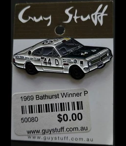 🚘 Collector Pin - 1969 Bathurst 500 Winner V8 Supercars Bond/Roberts HT - Picture 1 of 2