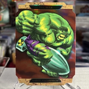 HULK 2008 Upper Deck Marvel Masterpieces Holofoil Die-Cut Chase SSP ⭐️ MINT - Bild 1 von 2