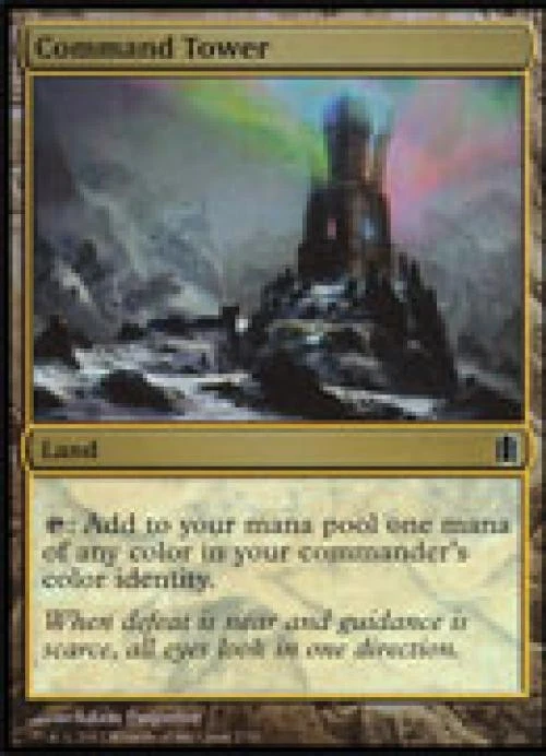 Command Tower -Foil Light Play MTG Commander's Arsenal - Image 1 of 1