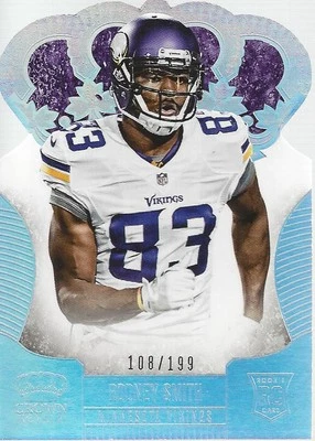 2013 Crown Royale Silver Holofoil #183 Rodney Smith /199 - FB - Image 1 of 2