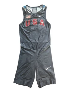 Men's Nike Pro Elite Olympics USA Track & Field Unitard Speedsuit Skinsuit M - Picture 1 of 7