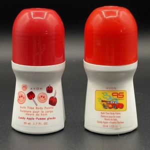 Pintura corporal Avon Bath Time - Candy Apple - Lote de 2 botellas de 1,7 oz - Imagen 1 de 4