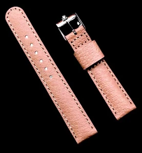 CORREA DE JABALÍ ORIGINAL 18mm Seamaster Constellation, hebilla de acero omega vintage - Imagen 1 de 5