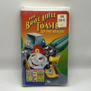 The Brave Little Toaster To the Rescue - New Sealed! VHS Disney 1999 Video Tape - Picture 1 of 11