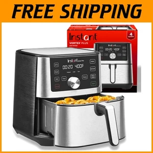 Programmable Air Fryer, Stainless Steel, 4 Quarts - Picture 1 of 11