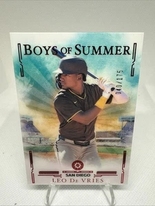 Panini Boys of Summer 2025 rojo/175 Leo De Vries San Diego Padres - Imagen 1 de 2