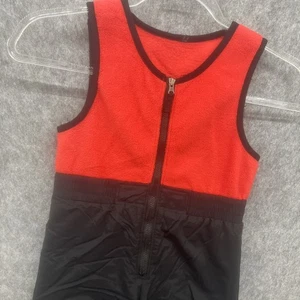 Pantalones con tirantes Columbia Snow para niños pequeños talla 3T negro rojo Omni Shield - Imagen 1 de 11