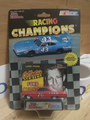 Racing Champions Legends 1/64 NASCAR diecast #76 1964 Ford Larry Frank NIP 1991 - Image 1 of 4