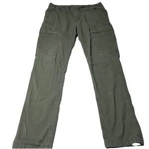 Roark Pantalone Uomo 32 Verde Cargo RP280 Campover Ripstop Outdoor Escursionismo Senza Cintura - Foto 1 di 13