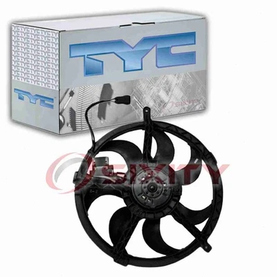 Conjunto de ventilador condensador y radiador doble TYC para Mini Cooper 2007-2015 1,6 L L4 bc Foto 1 de 4