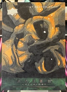 2016 Upper Deck Alien Anthology Sketch Rich Molinelli 1/1 [y1007] - Picture 1 of 2