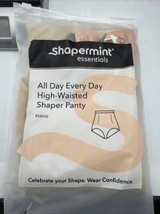 Shapermint Essentials 3XL High-Waisted Shaping Panty Tummy Control Chai - Picture 1 of 2